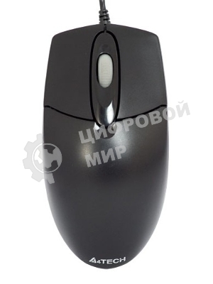 Мышь проводная A4Tech OP-720 черный, 1000 dpi, PS/2, кнопки - 3