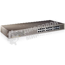 Коммутатор сетевой TP-Link SMB TL-SF1024 Коммутатор 24-port 10/100M Switch, 1U 19-inch rack-mountable steel case