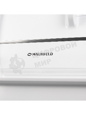 Холодильник Maunfeld MFF185SFW белый двухкамерный 213/104л морозилка снизу