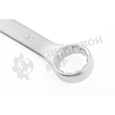 Ключ комбинированный Stels 27 мм, CrV, матовый хром