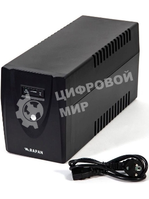 Источник бесперебойного питания RAPAN-UPS 1500 220В 1500В.А/900Вт меандр с АКБ 2х7А.ч интерактивный Бастион 736