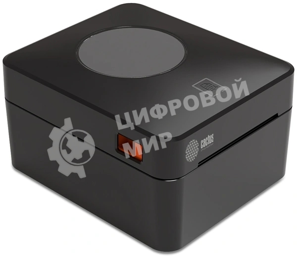 Термопринтер Cactus CS-TP-D410U 203dpi 160мм/с/USB для печ.этик. черный