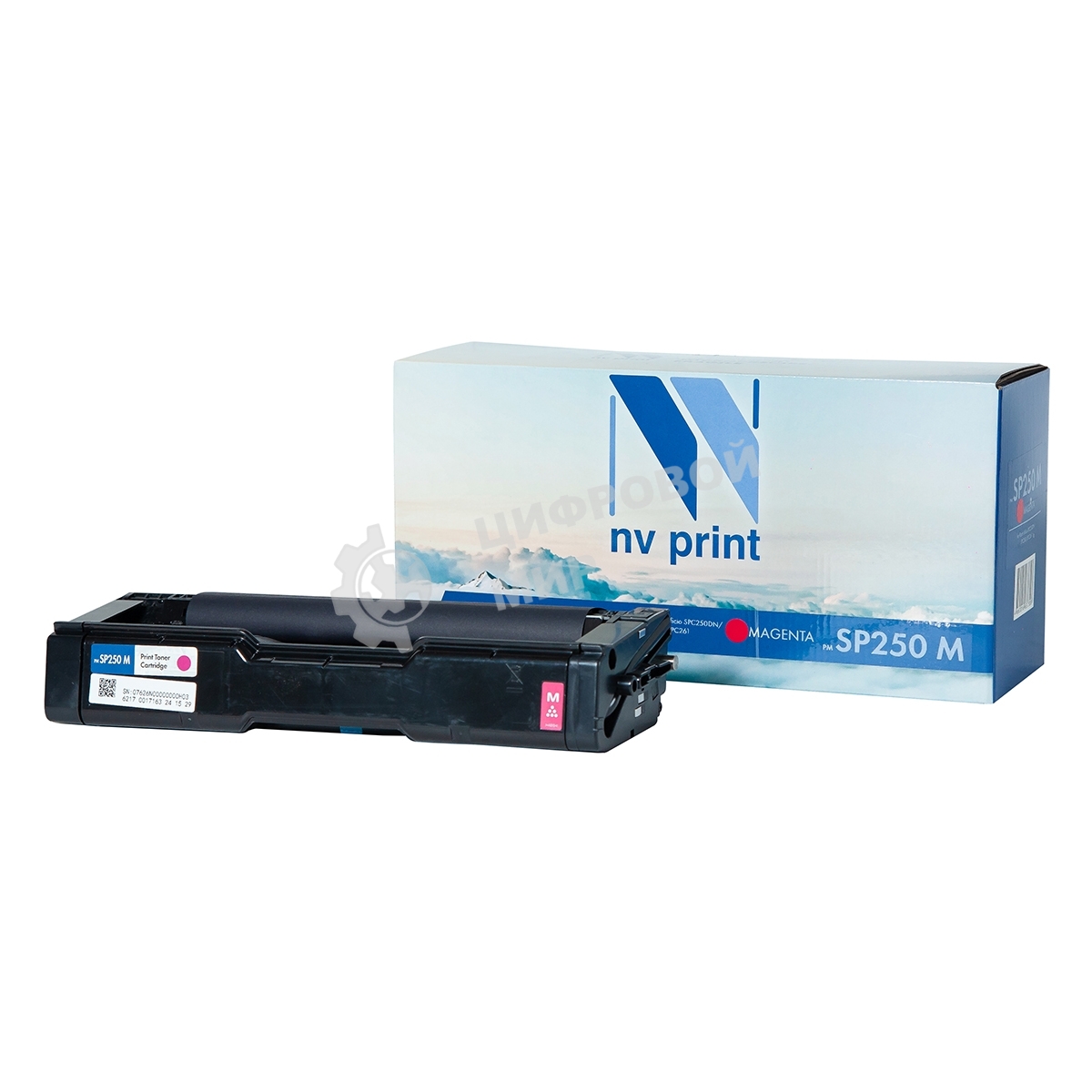 Картридж NVPrint совместимый NV-SP250 Magenta для Ricoh Aficio SPC250DN/SPC260/SPC261 (1600k)