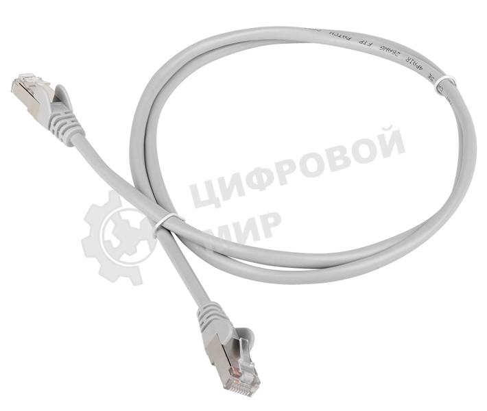 Патч-корд LANMASTER TWT-45-45-2.0/S6-GY 2м FTP Cat 6 серый