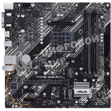Материнская плата ASUS PRIME B550M-K, AM4, AMD B550, 4xDDR4, 4xSATA, 2xM.2, 1xPCIe 4.0 x16, 2xPCIe x1, 1xDVI-D, 1xHDMI, 1xVGA, 1x 1Gb LAN, 4xUSB 3.2 Gen 1, 2xUSB 3.2 Gen 2, 3x3.5 мм, 7.1, mATX