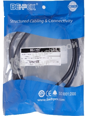 Кабель Ultra HD DisplayPort (m) DisplayPort (m) 1м черный пакет