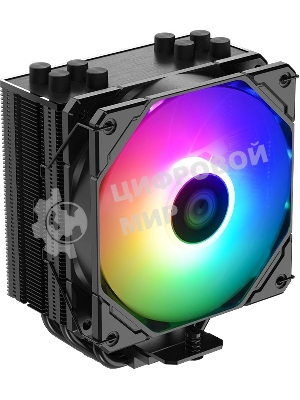 Кулер ID-COOLING SE-224-XTS ARGb черный 120мм алюминий/медь 1500rpm 29db 4-pin 220W 151мм