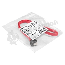 Кабель SATA ExeGate EX-CC-SATADATA90-0.5L (7pin/7pin, угловой разъем, металлические защелки, 0,5м)
