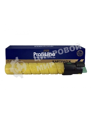 Картридж ProfiLine PL-841199 (MPC2550E) для принтеров Ricoh Aficio MPC2030/MPC2050/MPC2530/MPC2550 Yellow 5500 копий
