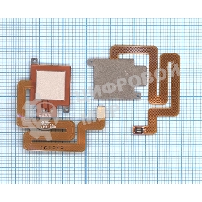 Шлейф со сканером отпечатка пальца для Xiaomi Redmi 4 золотой