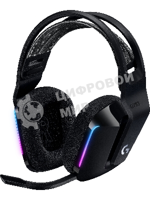 Гарнитура Logitech G733 чёрный, беспроводная, 2.4 ГГц, до 29 ч, LIGHTSYNC RGB