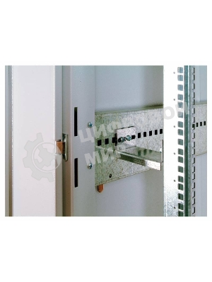 Шкаф коммутационный ЦМО ШТК-М-42.8.8-1ААА 42U 800x820мм пер.дв.стекл задн.дв.стал.лист 2 бок.пан. направл.под закл.гайки 500кг серый