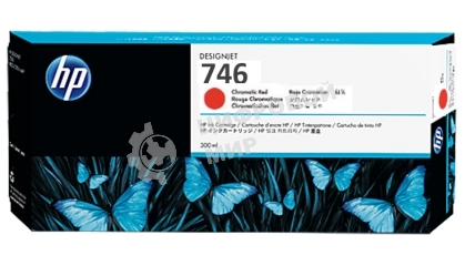 Картридж струйный HP 746 300-ml хроматический красный Ink Cartridge