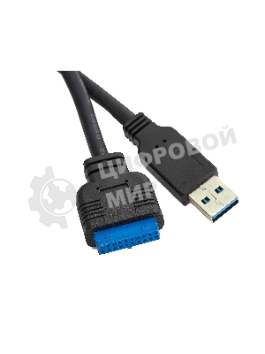 Планка USB на переднюю панель ExeGate U3H-619, 3,5