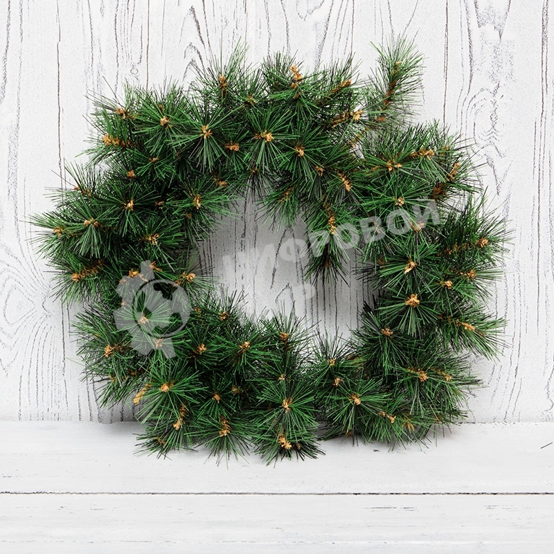 Еловый венок Neon-night Ø 45 см, леска