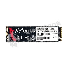 Накопитель SSD Netac N930E Pro, 128Gb, PCIe 3.1 x4, M.2 2280, NVMe, R/W 970/650