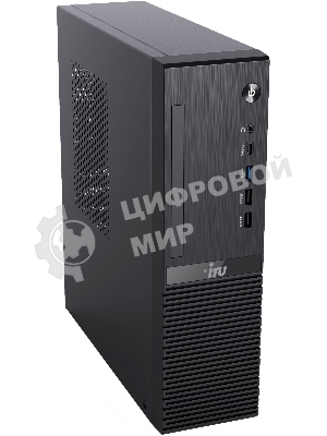 Компьютер IRU 310SC SFF i5 12400 (2.5) 16Gb SSD 512Gb UHDG 730 Win 11Pro GbitEth 200W черный (1969071)