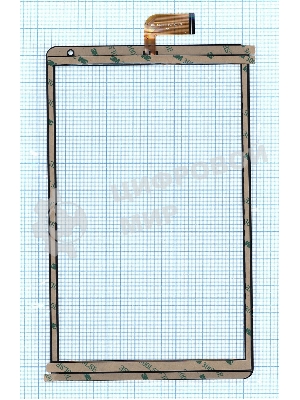 Сенсорное стекло (тачскрин) Irbis TZ200, черное