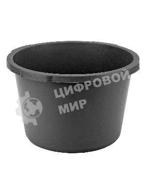 Таз круглый Matrix строительный усиленный, 45 л