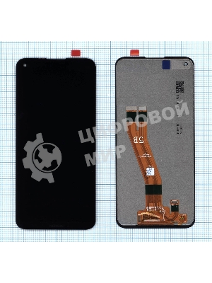 Дисплей для Nokia 3.4, черный