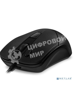 Мышь проводная SVEN RX-95 черный, 4000 dpi, USB, кнопки - 6