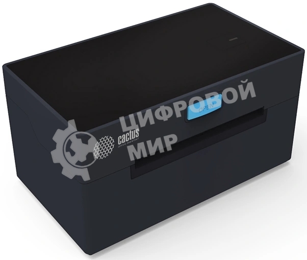 Термопринтер Cactus CS-TP-D420U 203dpi 160мм/с/USB для печ.этик. черный