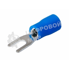 Наконечник вилочный изолированный Rexant 3.2 мм 1.5-2.5 мм² (НВи 2.5-3) синий