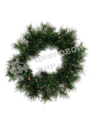 Еловый венок Neon-night Ø 45 см, леска