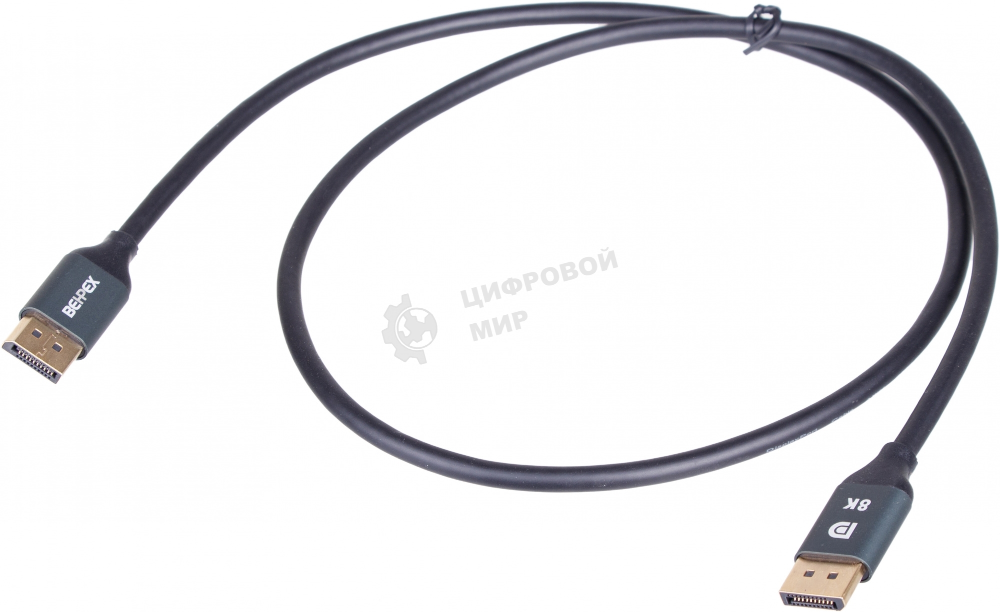 Кабель Ultra HD DisplayPort (m) DisplayPort (m) 1м черный пакет