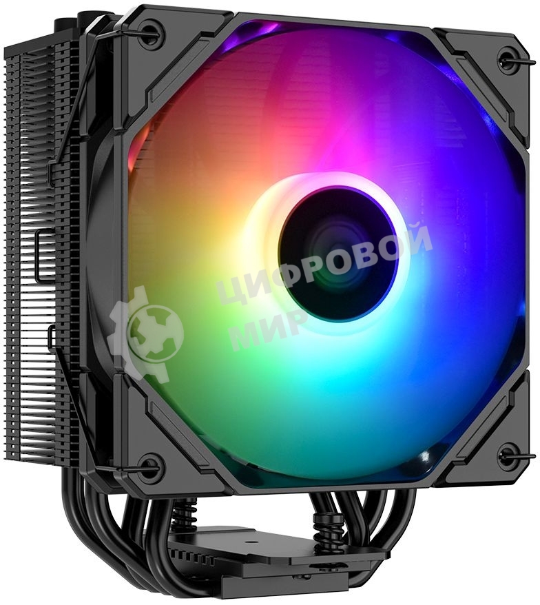 Кулер ID-COOLING SE-224-XTS ARGb черный 120мм алюминий/медь 1500rpm 29db 4-pin 220W 151мм