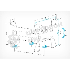 Кронштейн для телевизора Holder LCDS-5066 черный 22