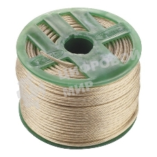 Трос Сибртех металлополимерный прозрачный ПР-4,0