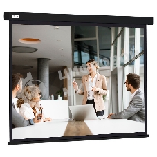 Экран Cactus 168x299см Wallscreen CS-PSW-168X299-BK 16:9 настенно-потолочный рулонный черный