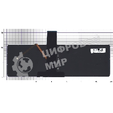 Клавиатура для ноутбука HP Envy X360 15-U000 черная без рамки с подсветкой