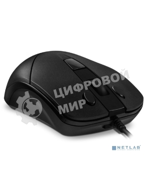 Мышь проводная SVEN RX-95 черный, 4000 dpi, USB, кнопки - 6