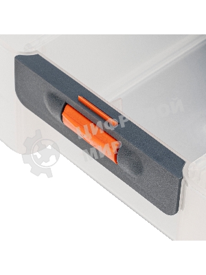 Органайзер Stels для хранения с выдвижными лотками 310х150х260мм, 4 секции, пластик