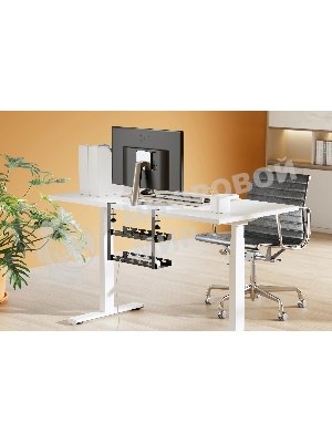 Кабель-канал Cactus CS-CM-400-2BK для столов 40x13.4x34.2 см черный