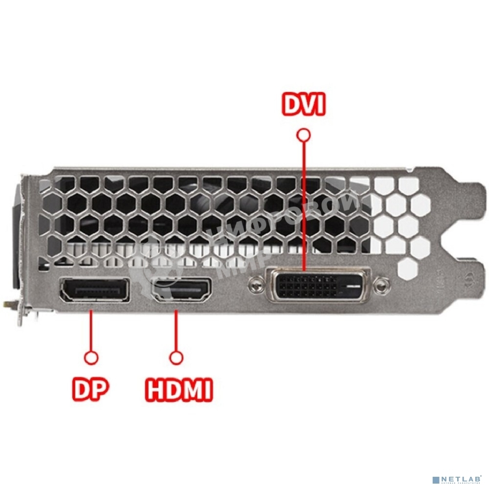 Видеокарта MUXSUN MS-GTX1050Ti Transformer 4G GDDR5, 128bit, 1291/7000MHz, DP/DVI/HDMI, 15W/130W (MS-GTX1050Ti TF 4G) RTL