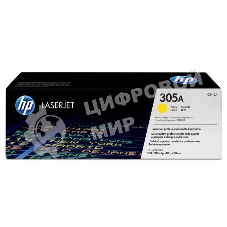 Картридж лазерный HP CE412A желтый для CLJ Pro 300 Color M351/Pro 400 Color M451/Pro 300 Color MFP M375/Pro 400 Color MFP M475 2 600 стр.