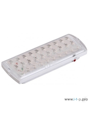 Светильник аварийный IEK LDPA0-2101-30-K01 ДПА 2101, аккумулятор, 4ч, 30LED, IP20, IEK
