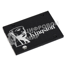 Накопитель SSD Kingston KC600, 1Tb, SATA III, 2.5
