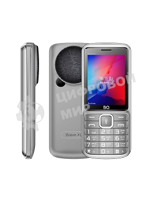 Мобильный телефон BQ 2810 BOOM XL серебристый
