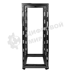 Стойка телеком. универсальная 24U двухрамная, черный (СТК-24.2-9005) !в одной коробке!