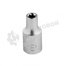 Головка торцевая Stels 1/4, Е5, CrV