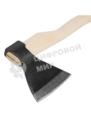 Россия Топор,1200 г,в сборе,кованый,деревянное топорище,400 мм,аО,21661