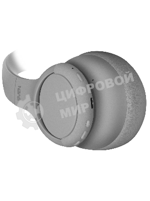 Беспроводные/проводные наушники Sven AP-B800MV серый, полноразмерные, Bluetooth + Jack 3.5 мм, складная конструкция, до 15 ч