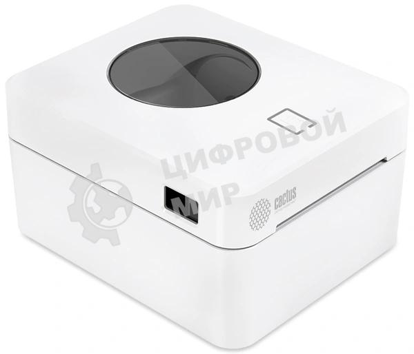 Термопринтер Cactus CS-TP-D410U-W 203dpi 160мм/с/USB для печ.этик. белый