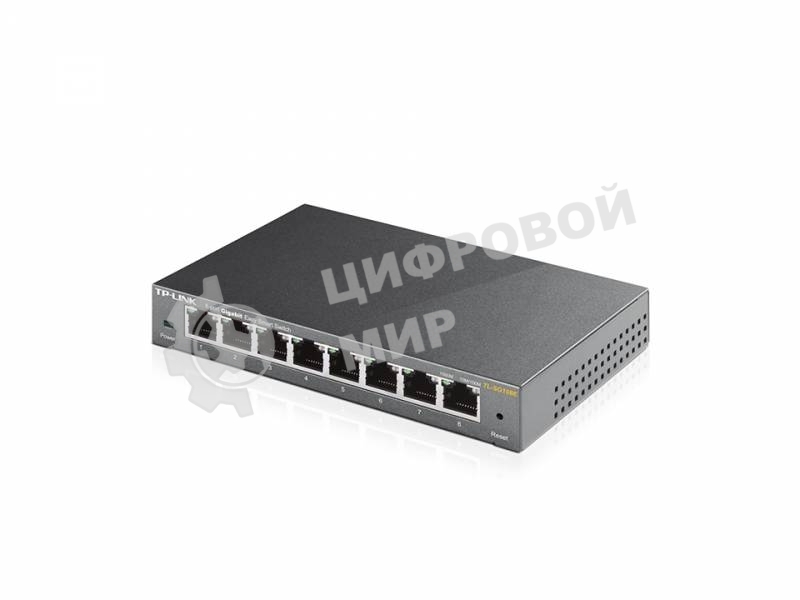 Коммутатор TP-Link SMB TL-SG108E 8-port Desktop Gigabit Switch, 8 10/100/1000M RJ45 ports