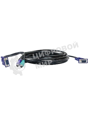 Кабель D-Link solid 1.2м черный