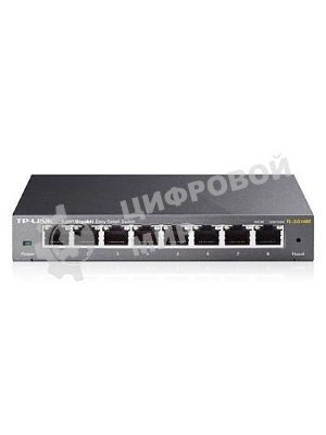 Коммутатор TP-Link SMB TL-SG108E 8-port Desktop Gigabit Switch, 8 10/100/1000M RJ45 ports